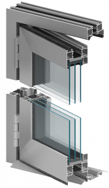 Aluminium Folding Doors MB-86 FOLD LINE HD