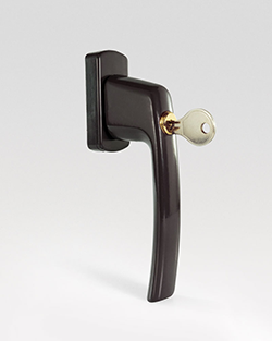 Key-locking handle