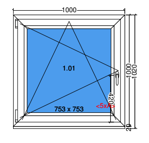 Tilt and turn window