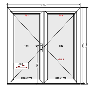 French door