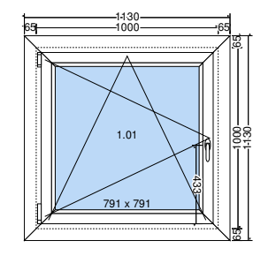 Tilt and turn window