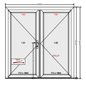 French door