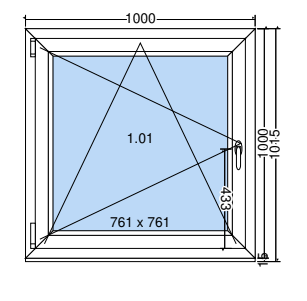 Tilt and turn window