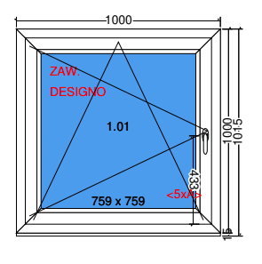 Tilt and turn window