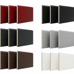 RAL colours of the panels