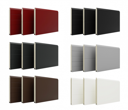 RAL colours of the panels