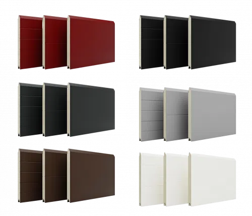 RAL colours of the panels