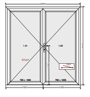 French door