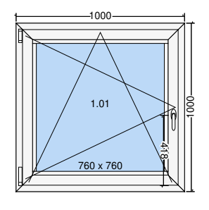 Tilt and turn window