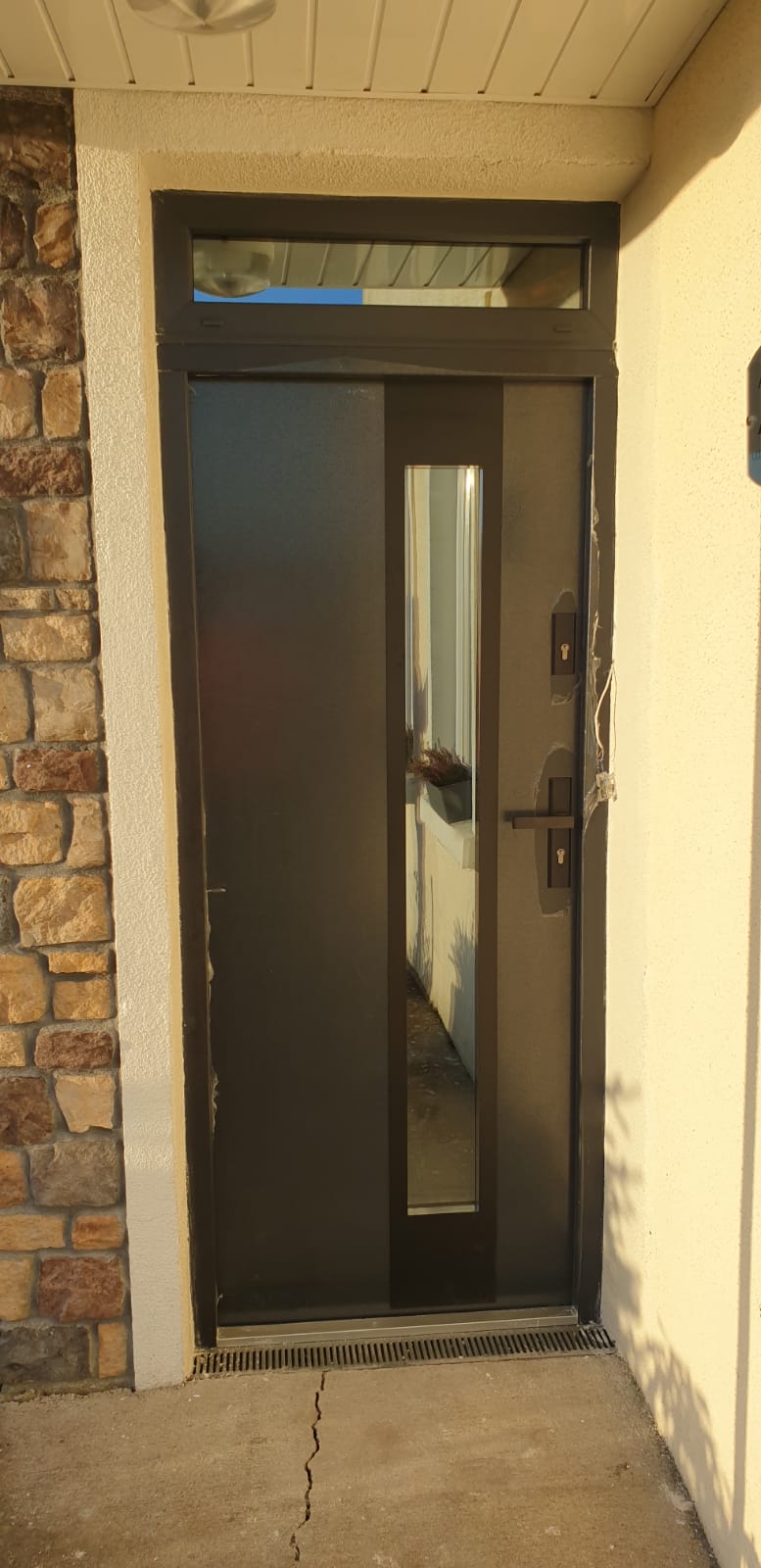 Steel door model FLAT 27 INOX | Longford | #54