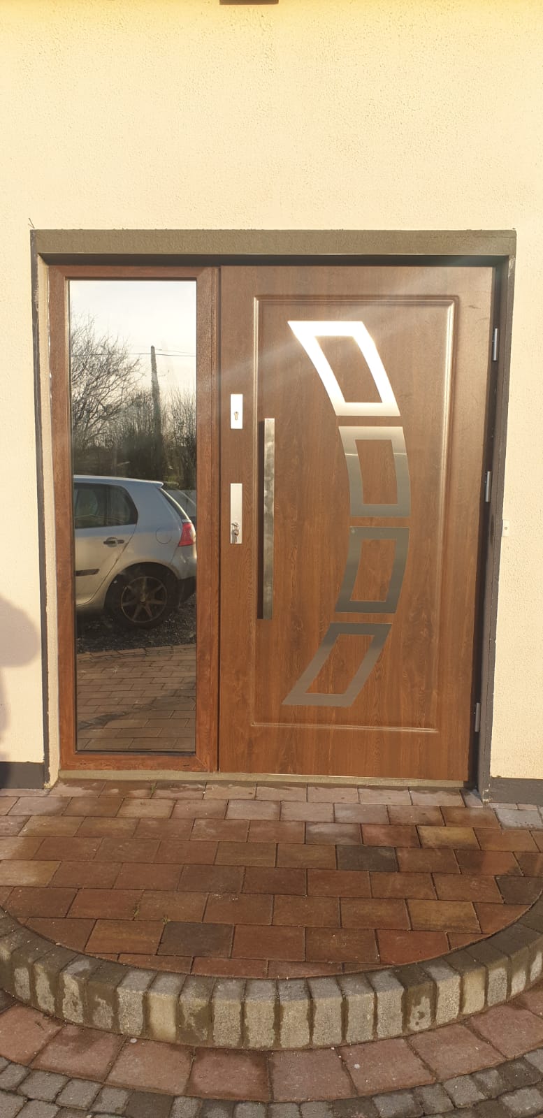 Steel door model: FINESSE 3 INOX FULL |  Co. Galway | #57