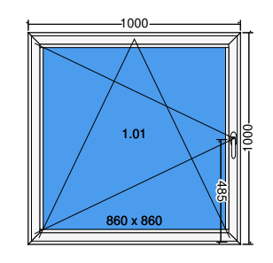 Tilt and turn window