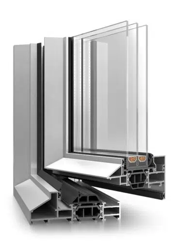 Aluminium Window MaxLight Steel||||||