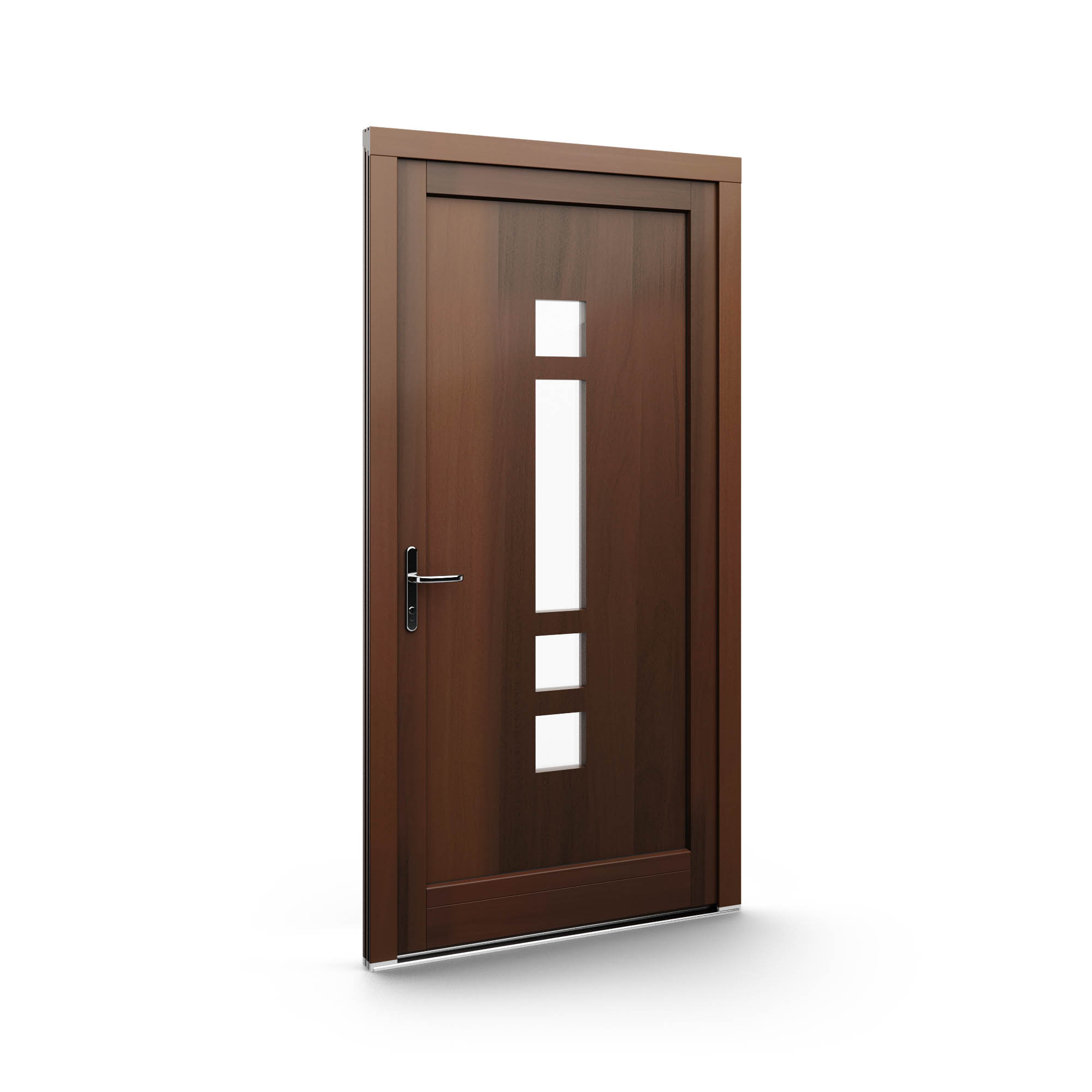 Wooden Door Handle 01