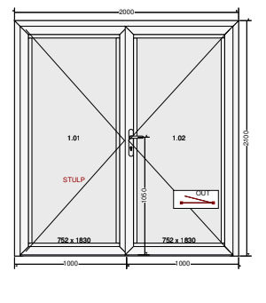 French door