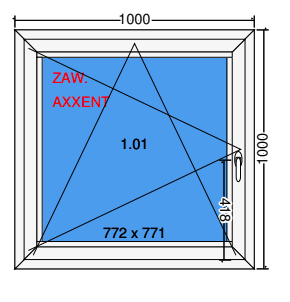 Tilt and turn window