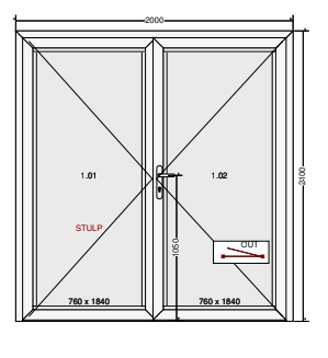 French door