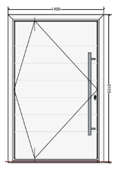 Despiro panel pivot door