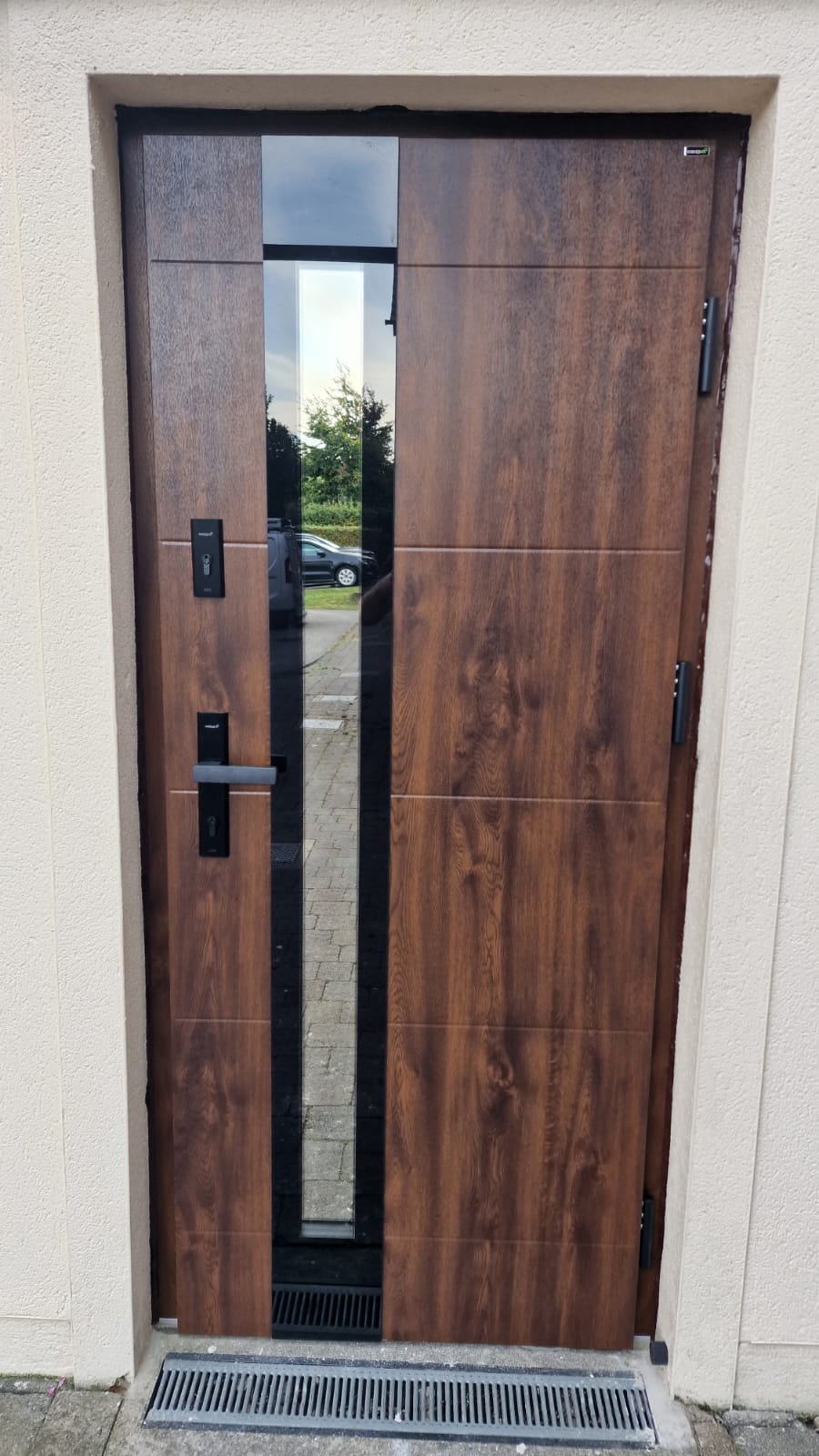 Steel Doors Wikęd model GL02c  Product line: OPTIMUM TERMO | Co. Kildare | #137