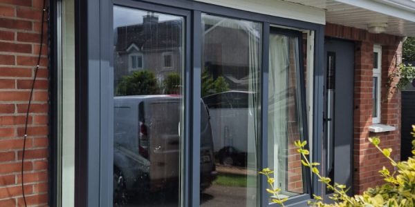uPVC Windows and French Doors IDEAL 4000 | Wikęd Steel Door GD01b | Wexford | #140