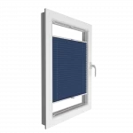 Vegas Plisse Standard|Non-invasive installation with anchors|Invasive installation on the window frame|