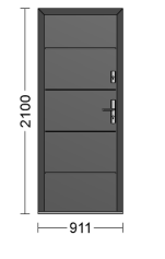 Optimum Termo Full panel door