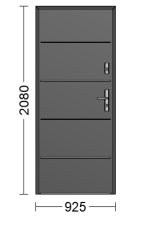 Premium Termo Full panel door