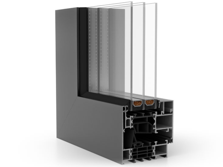 Aluminium Window MasterLine 8 Hidden Sash Ireland, UK Fenbro