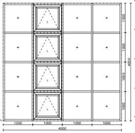 16-element facade (12 fixed windows, 4 awning windows)