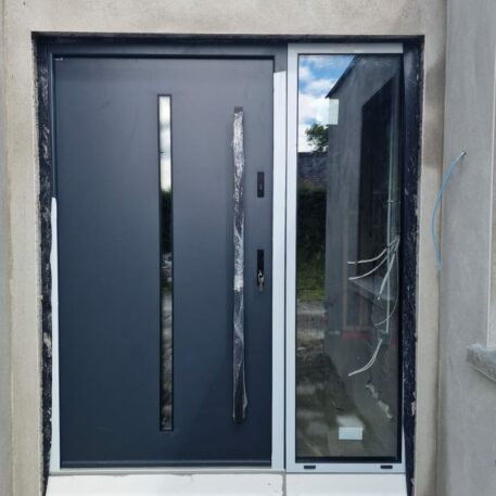 Wikęd Aluminium Doors FI10b Product line: OPTIMUM TERMO