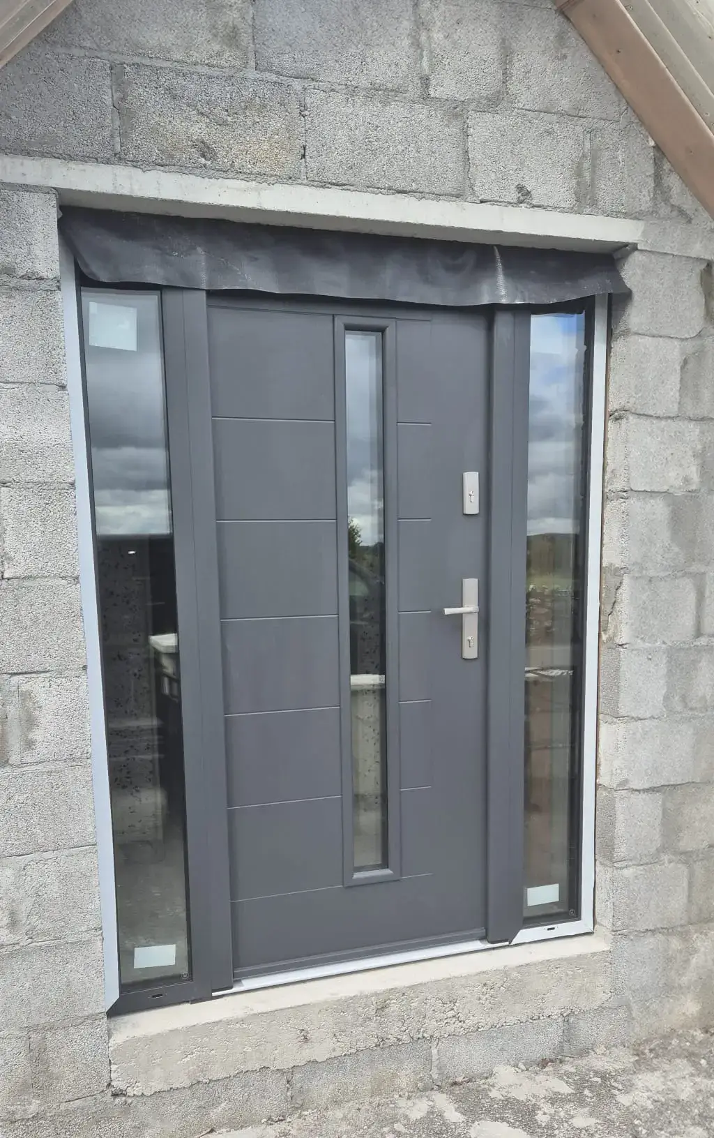 uPVC Windows and Back Doors Salamander greenEvolution 76 3D | uPVC Sliding Doors EvolutionDrive Plus+ | Wikęd Steel Composite Doors model 42 Product line: OPTIMUM TERMO | Tipperary | #395