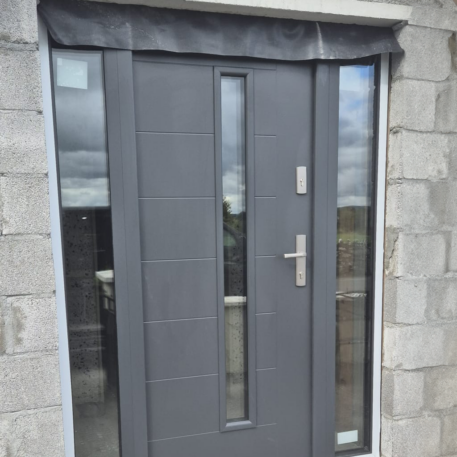 uPVC Windows and Back Doors Salamander greenEvolution 76 3D | uPVC Sliding Doors EvolutionDrive Plus+ | Wikęd Steel Composite Doors model 42 Product line: OPTIMUM TERMO | Tipperary | #395