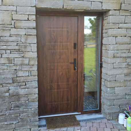 Aluminium Sliding Doors MB-59HS | Wikęd Steel Composite Doors model 13 Product line: OPTIMUM TERMO | Leitrim | #413