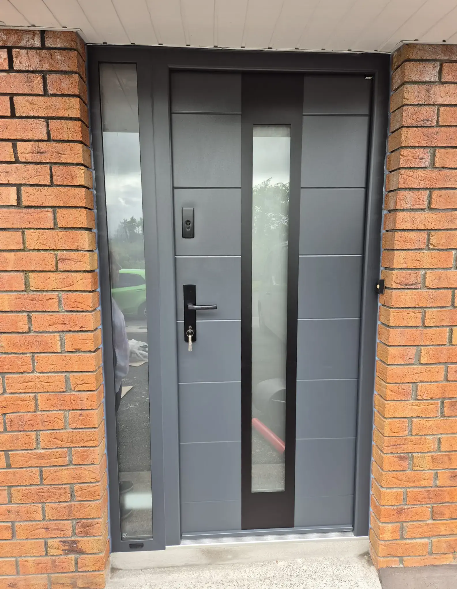 Wikęd Steel Composite Doors model 30B Product line: OPTIMUM TERMO | Galway | #396