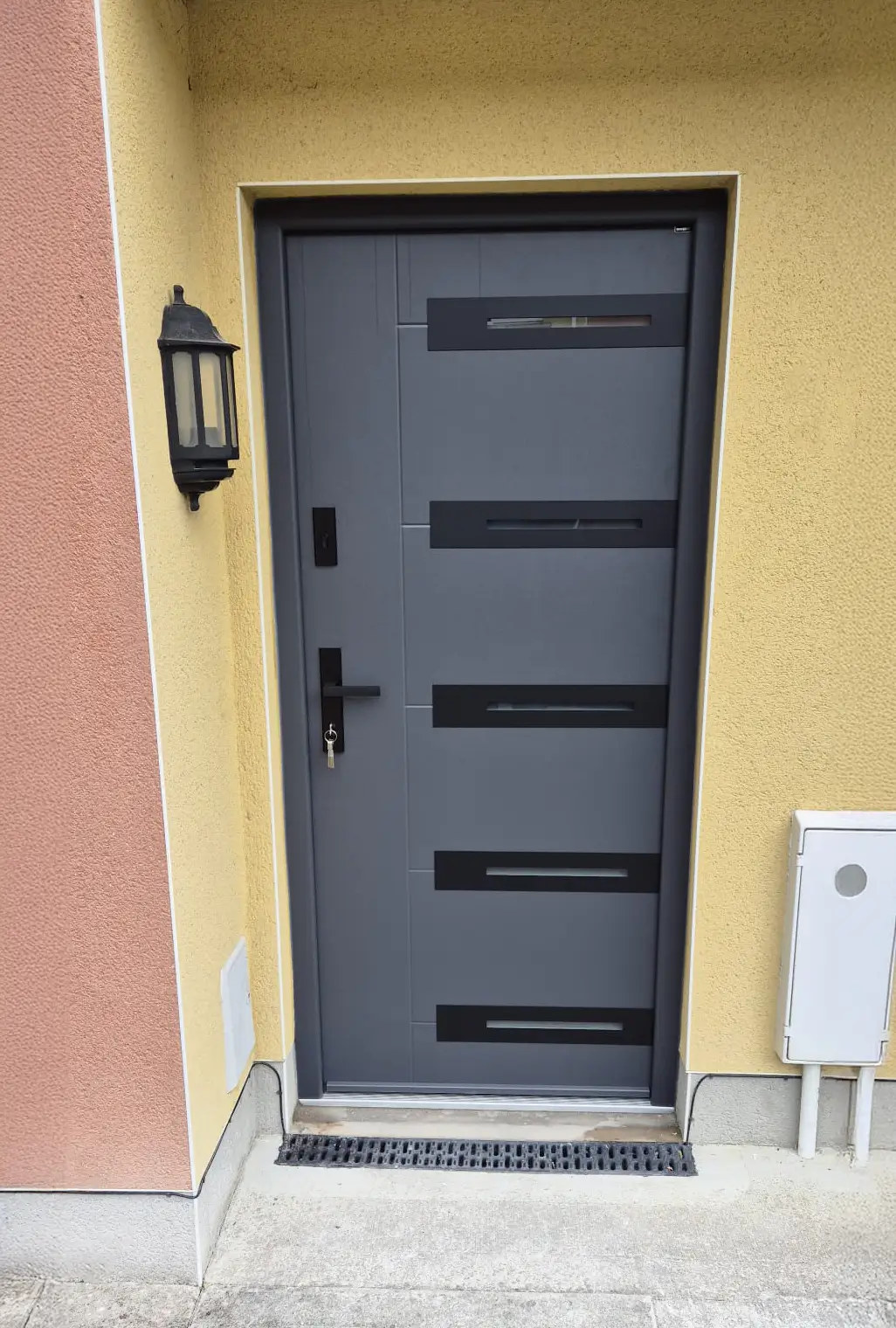 Wikęd Steel Composite Doors model 39A Product line: OPTIMUM TERMO | Dublin | #408