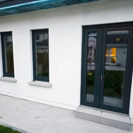 uPVC Windows and Balcony Doors Salamander greenEvolution Flex 3D | Meath | #424