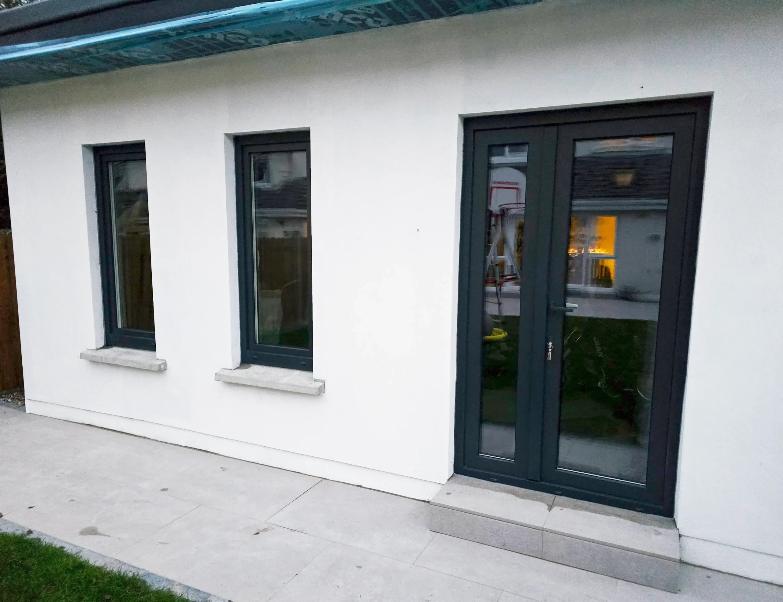 uPVC Windows and Balcony Doors Salamander greenEvolution Flex 3D | Meath | #424