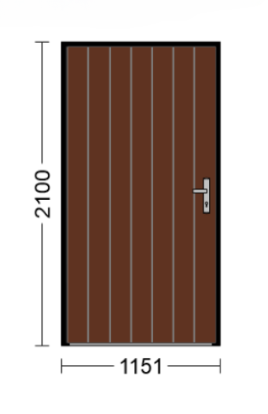 Prima Termo Full panel door