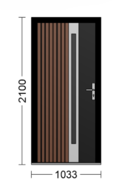Termo Prestige LUX Full panel door