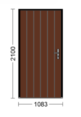 Termo Prestige LUX Full panel door