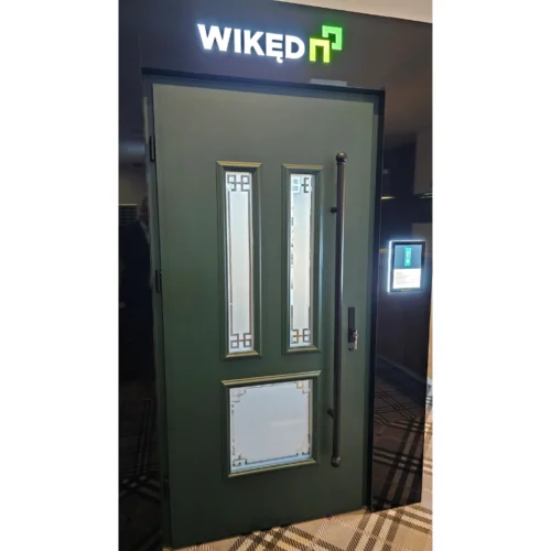 Steel Composite Doors RL4a with Pull handle Queen