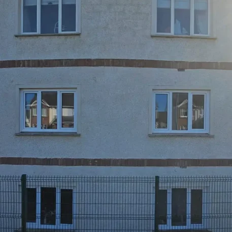 uPVC Windows Salamander GreenEvolution 76 3D