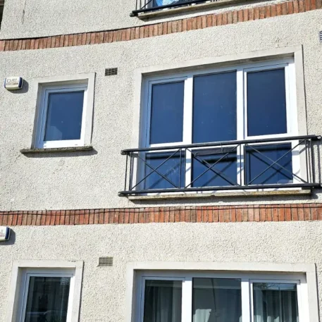 uPVC Windows Salamander GreenEvolution 76 3D