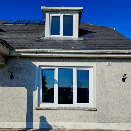 uPVC Windows Salamander BluEvolution 92 | Wikęd Steel Doors model 31A Product line: OPTIMUM TERMO | Cork | #485