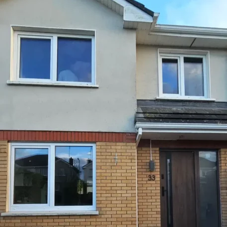 uPVC Windows, Back Doors and French Doors Salamander BluEvolution 82 | Wikęd Steel Doors model 25C Product line: OPTIMUM TERMO | Galway | #488