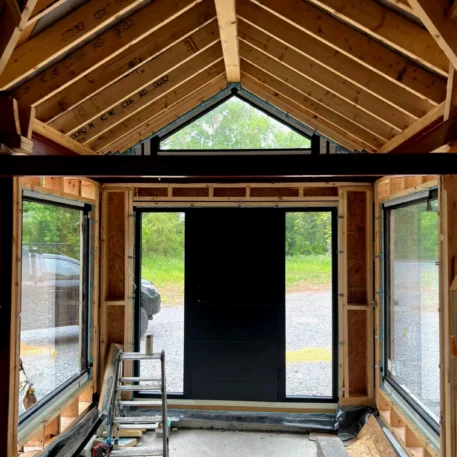 PVC-Fenster, Hintertüren und Fenstertüren Salamander greenEvolution 76 3D | Wikęd Stahltüren Modell 26C Produktlinie: OPTIMUM TERMO | Aluminium-Schiebetüren MB-59HS | Kork | #504