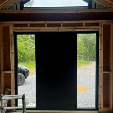 uPVC Windows Salamander greenEvolution 76 3D | Wikęd Steel Doors model 26C Product line: OPTIMUM TERMO