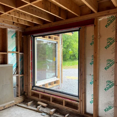 uPVC Windows Salamander greenEvolution 76 3D