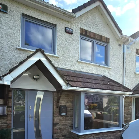 uPVC Windows and French Doors Salamander BluEvolution 82 | Wikęd Steel Doors model 38 Product line: OPTIMUM TERMO | Meath | #493
