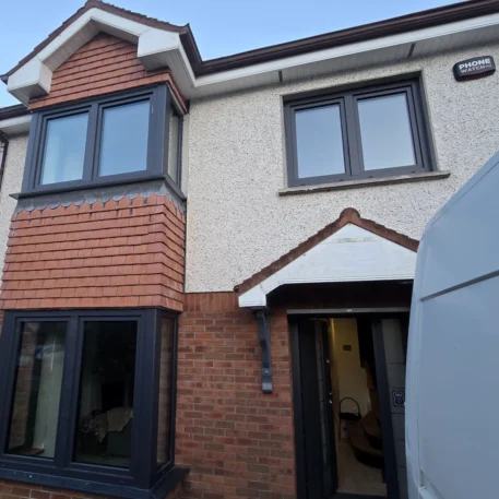 uPVC Windows and Double Doors Salamander BluEvolution 82 | Cork | #494